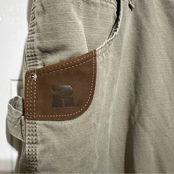 Wrangler Men's Olive Cargo Pants - Picture 2 of 6